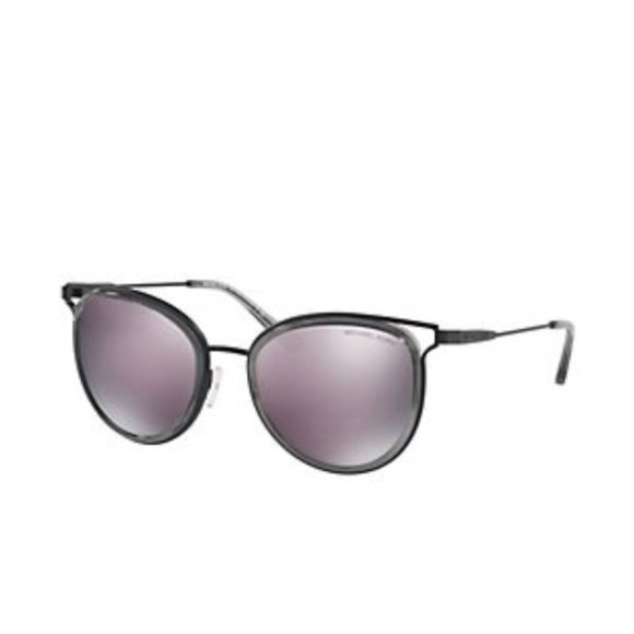 SOLD MICHAEL KORS HAVANA BLACK ROUND SUNGLASSES